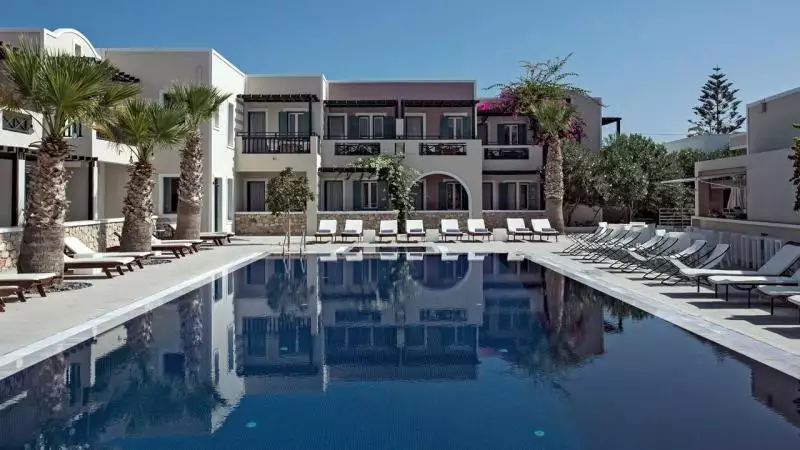 Rosebay Hotel Szantorini Kamari