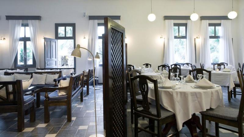 Szantorini Kamari utazás Rosebay Hotel