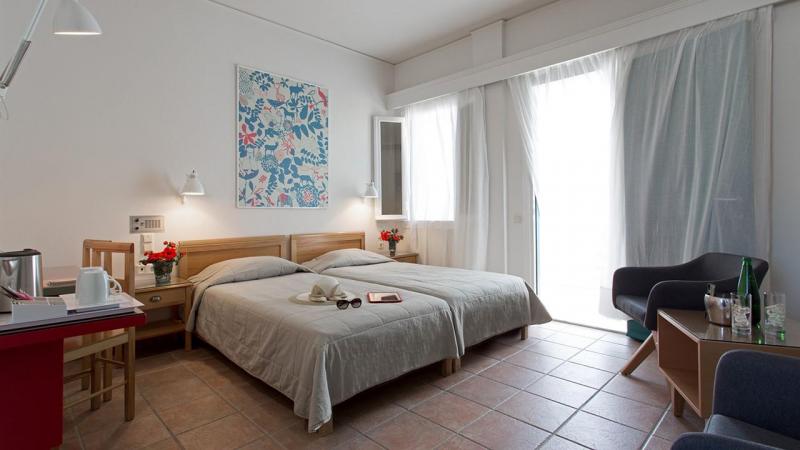 Szantorini Kamari utazás Rosebay Hotel