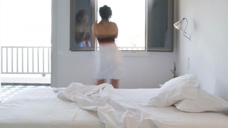 Szantorini Kamari utazás Rosebay Hotel