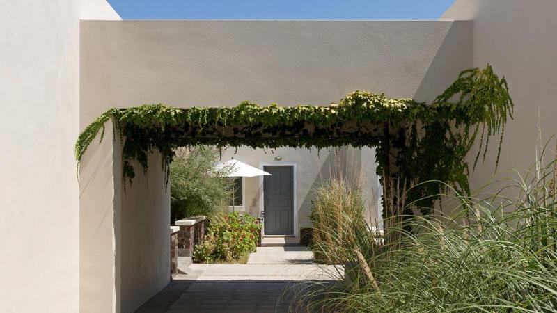 Szantorini Kamari utazás Rosebay Hotel