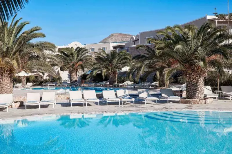 Santo Miramare Resort Szantorini Perivolos