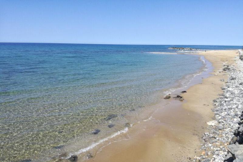 Kréta Kokkini Hani utazás Almare Beach