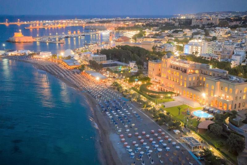 Rodosz Rhodes utazás Grande Albergo Delle Rose