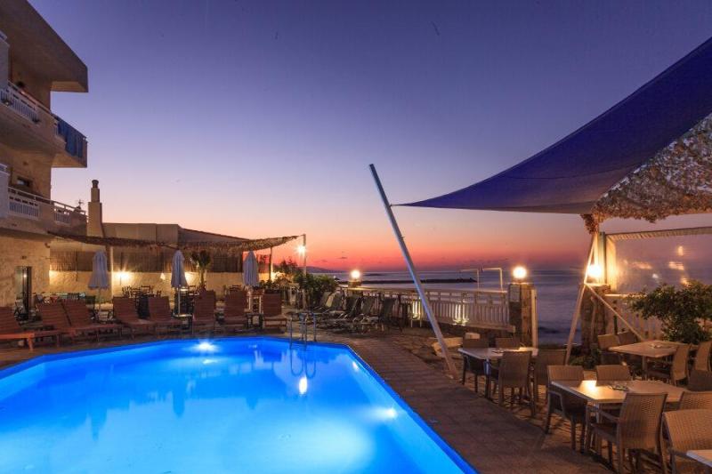 Kréta Kokkini Hani utazás Sunset Beach Hotel