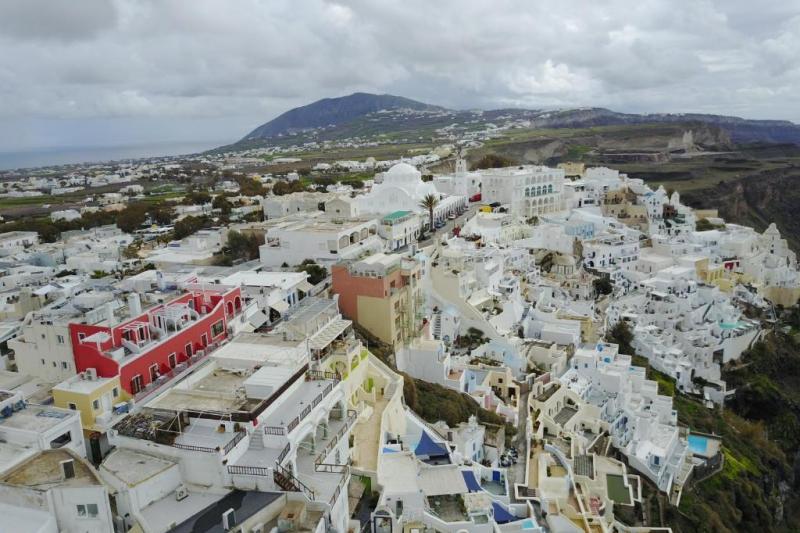 Szantorini utazás Theoxenia Hotel