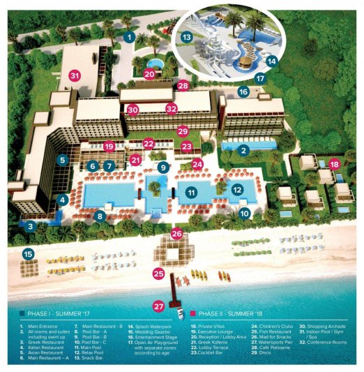 Rodosz Faliraki utazás Amada Colossos Resort