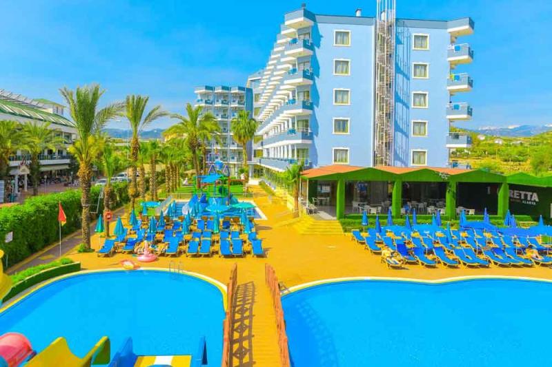 Alanya utazás Caretta Relax Hotel