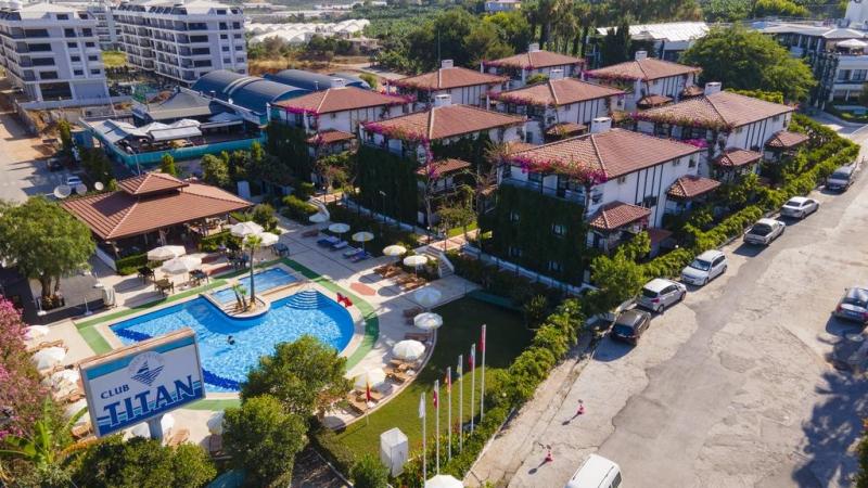 Alanya utazás Club Hotel Titan