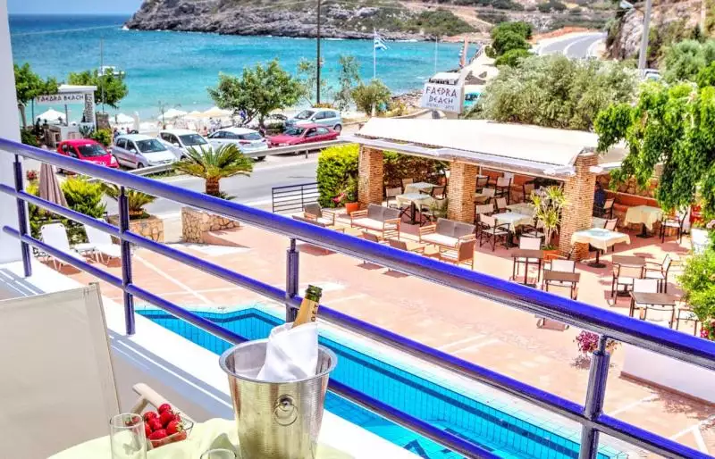 Faedra Beach Agios Nikolaos Kréta