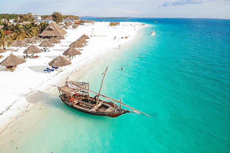 Zanzibár utazás Kendwa Rocks Hotel