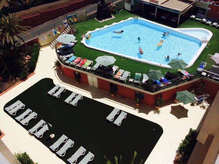 Gran Canaria Playa del Inglés utazás Amazonas Apartamentos