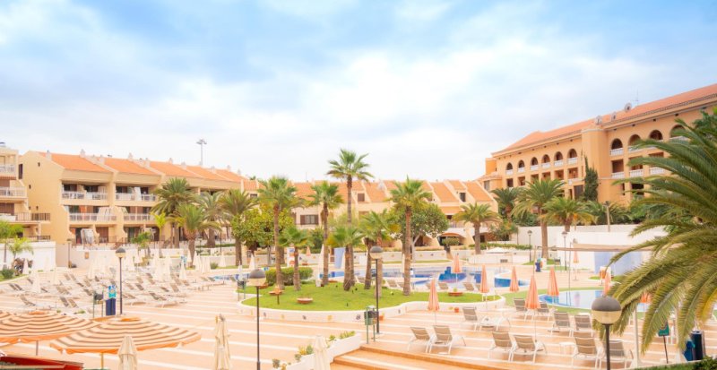 Tenerife Playa de las Americas utazás Coral Compostela Beach