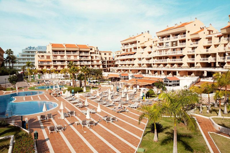 Tenerife Playa de las Americas utazás Coral Compostela Beach