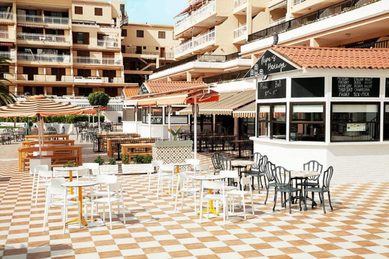Tenerife Playa de las Americas utazás Coral Compostela Beach