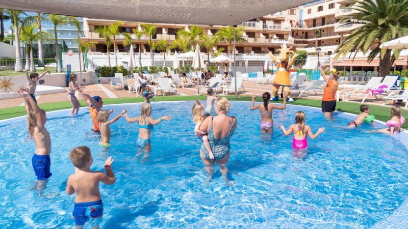 Tenerife Playa de las Americas utazás Coral Compostela Beach
