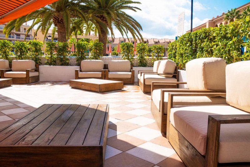 Tenerife Playa de las Americas utazás Coral Compostela Beach