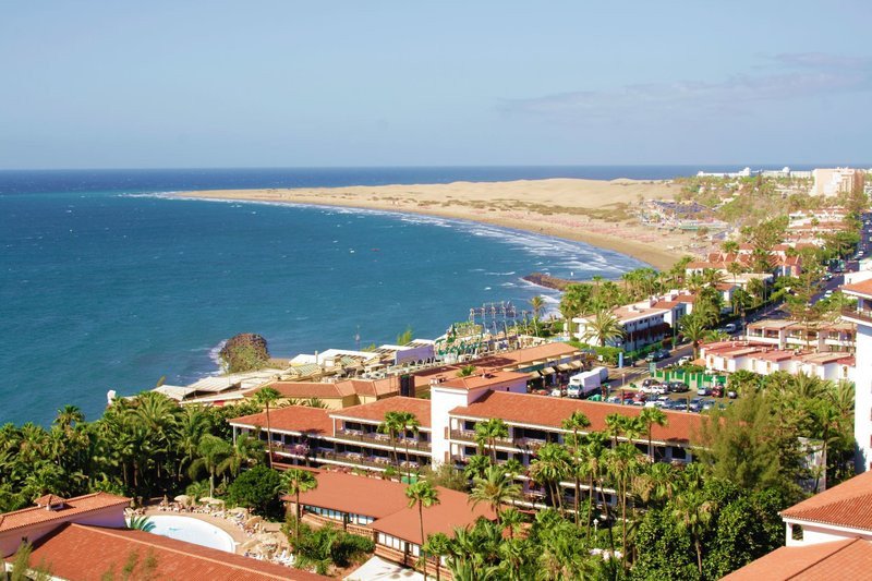 Gran Canaria Playa del Inglés utazás Corona Roja
