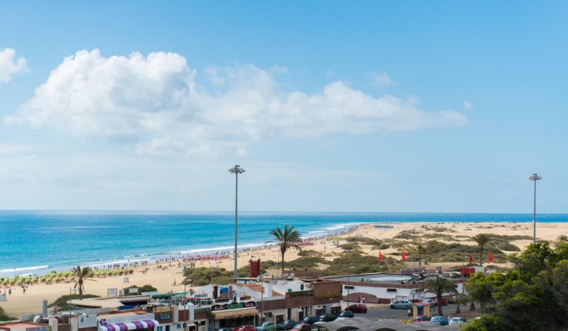 Gran Canaria Playa del Inglés utazás Hl Sahara Playa