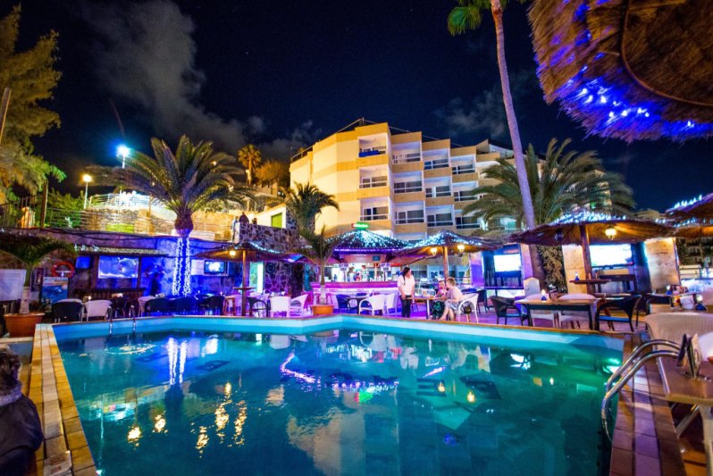 Gran Canaria Playa del Inglés utazás Hl Sahara Playa