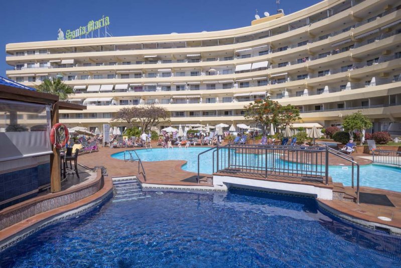 Tenerife Costa Adeje utazás Hovima Santa Maria