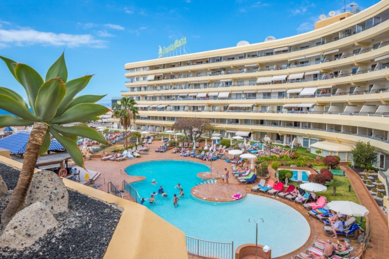 Tenerife Costa Adeje utazás Hovima Santa Maria