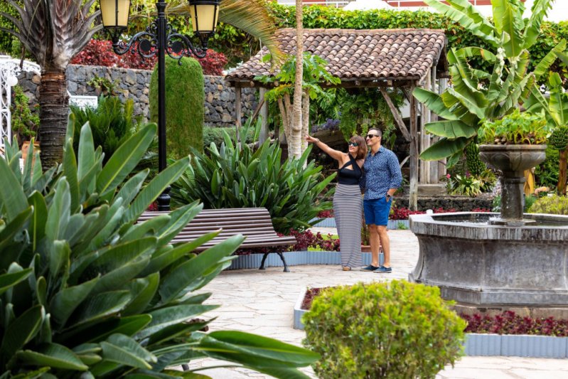 Tenerife Puerto de La Cruz utazás Riu Garoe