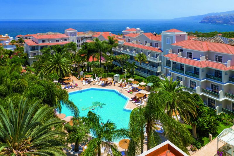 Tenerife Puerto de La Cruz utazás Riu Garoe