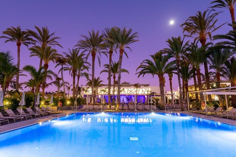 Gran Canaria Maspalomas utazás Riu Palace Palmeras