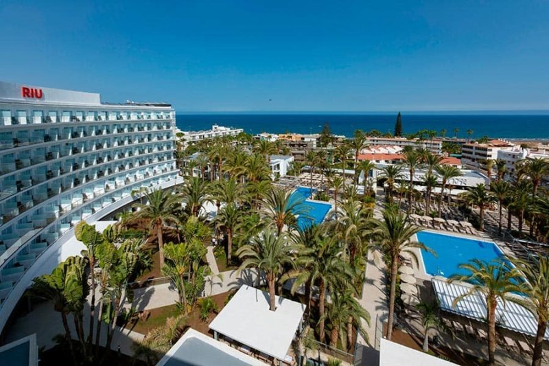 Gran Canaria Maspalomas utazás Riu Palace Palmeras