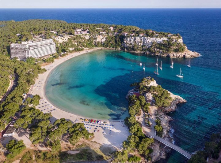 Menorca utazás Melia Cala Galdana