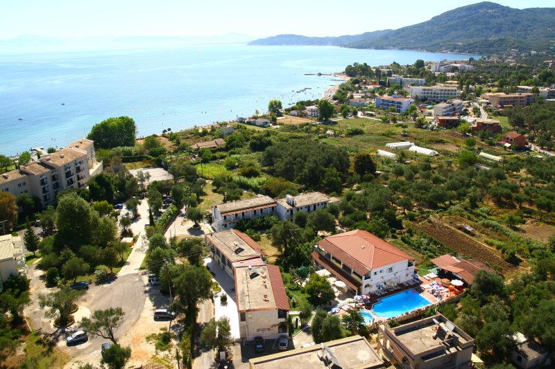 Korfu Moraitika utazás Romantica Apartment Hotel