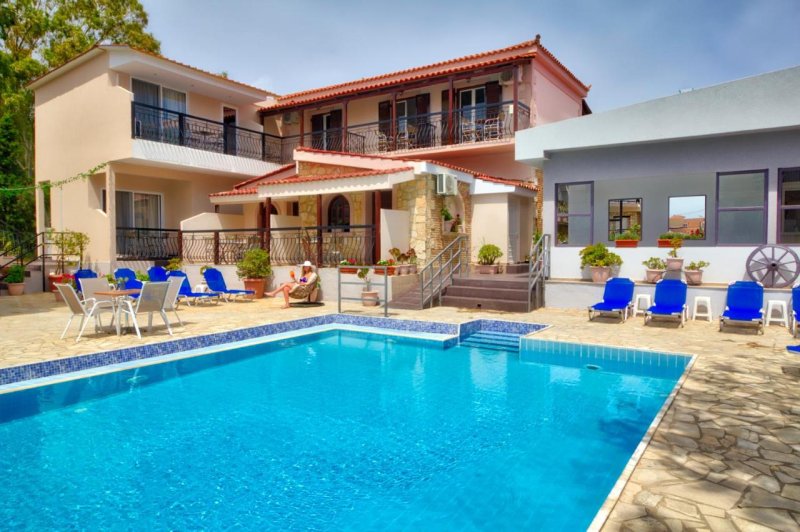 Zakynthos Kalamaki utazás Elena stúdiók Kalamaki