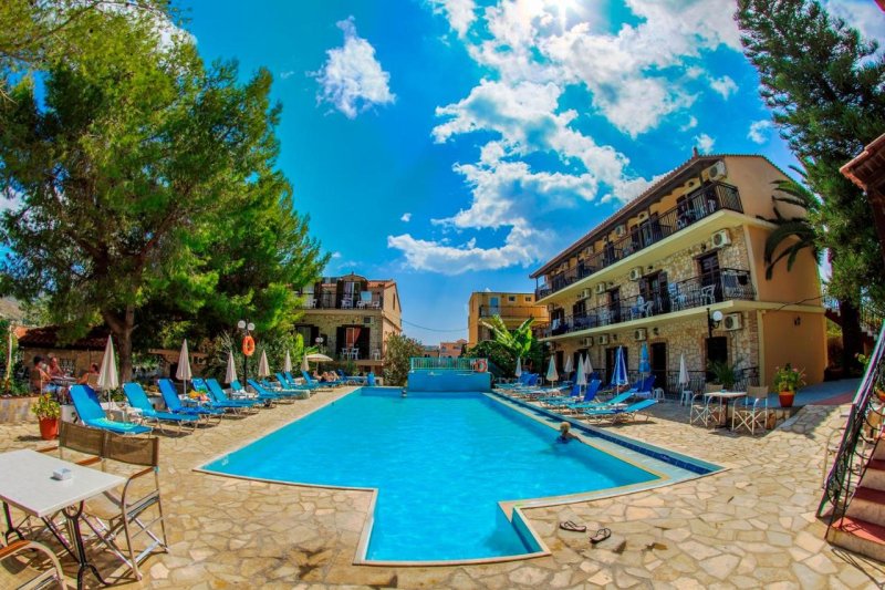 Zakynthos Kalamaki utazás Elena stúdiók Kalamaki