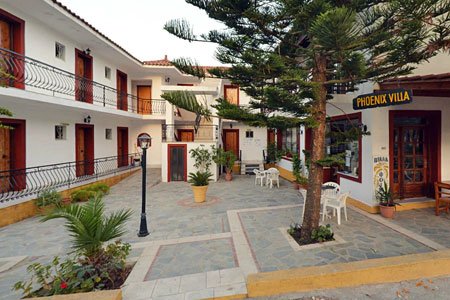 Zakynthos Laganas utazás Villa Phoenix Stúdiók