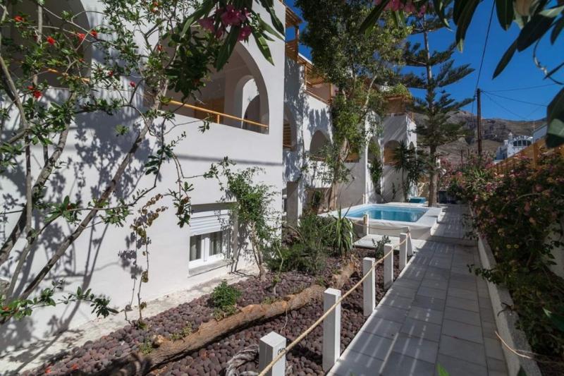 Szantorini Perissa utazás Hotel Amaryllis