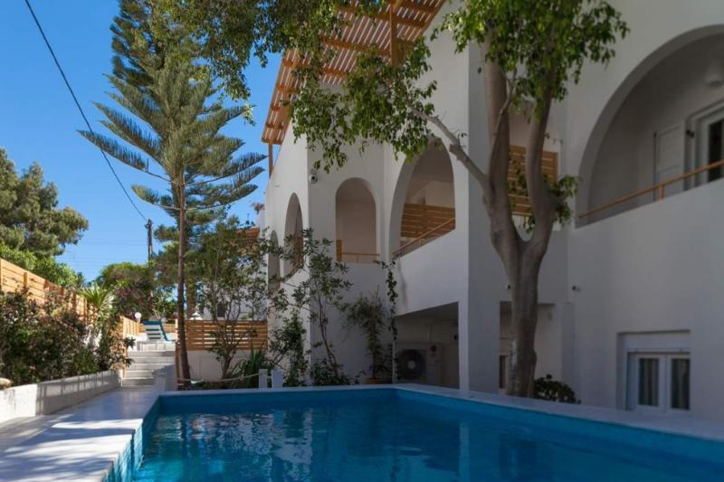 Szantorini Perissa utazás Hotel Amaryllis