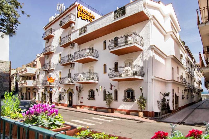 Hotel Da Peppe Szicília Letojanni