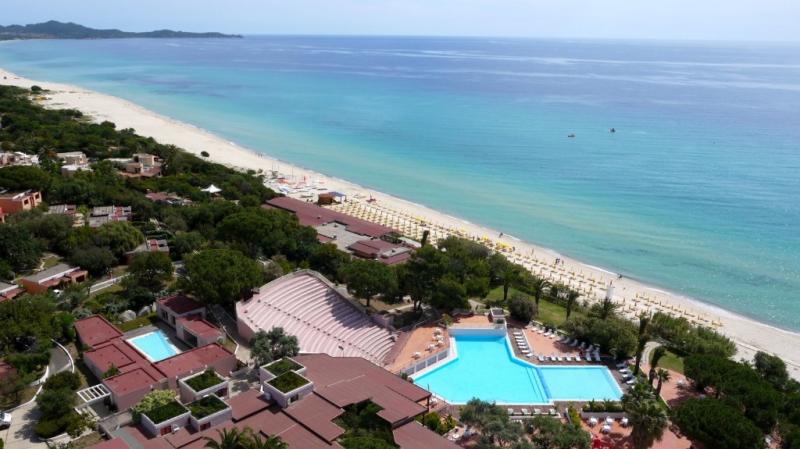 Szardínia Costa Rei utazás Hotel Free Beach Club