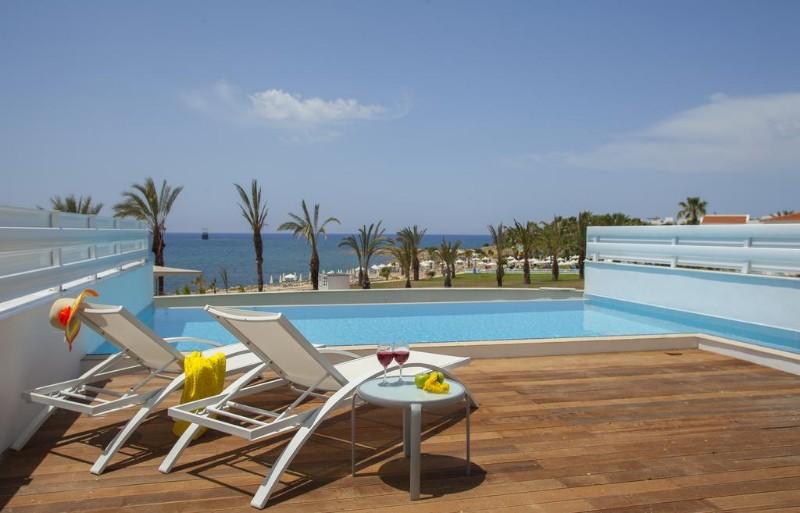 Dél-Ciprus Paphos utazás Hotel King Evelthon Beach