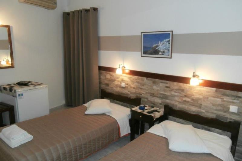 Szantorini Kamari utazás Hotel Narkissos