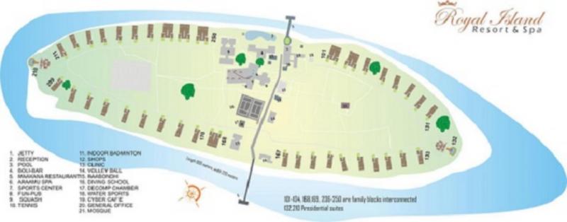 Maldív-szigetek utazás Hotel Royal Island Resort & Spa