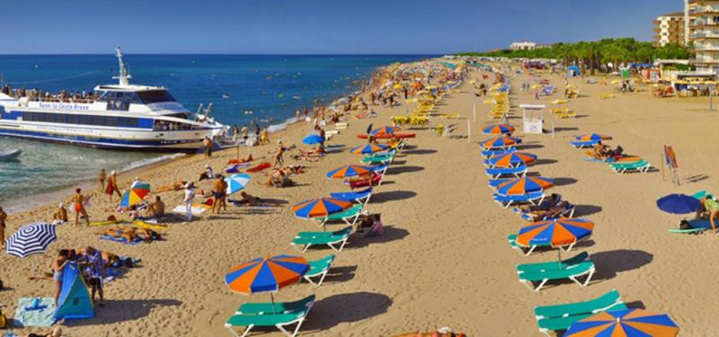 Costa Brava Malgrat de Mar utazás Hotel Sorra Daurada Splash