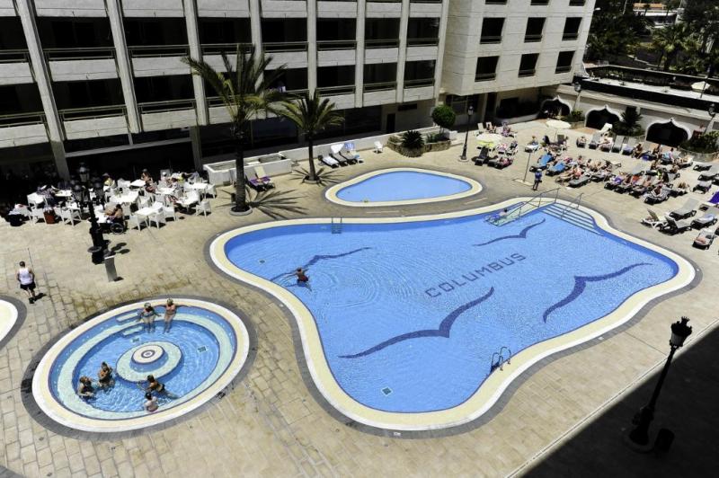 Tenerife Playa de las Americas utazás Kn Columbus Aparthotel