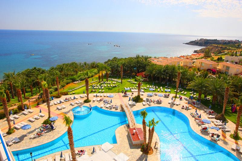 Dél-Ciprus Paphos utazás Ascos Coral Beach Hotel