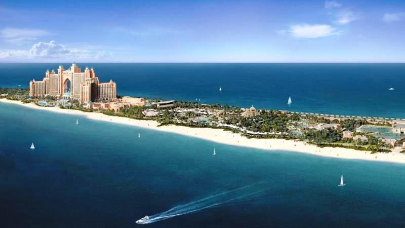 Dubai utazás Atlantis The Palm Hotel Emirates járattal