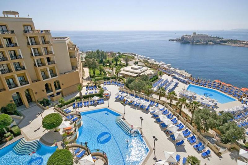 Málta St. George's Bay utazás Hotel Corinthia St. George's Bay