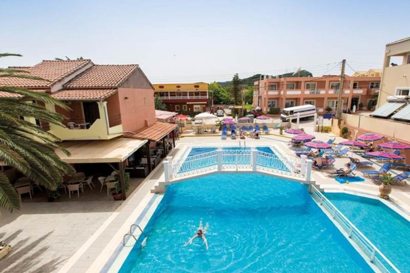 Korfu Sidari utazás Hotel Olga