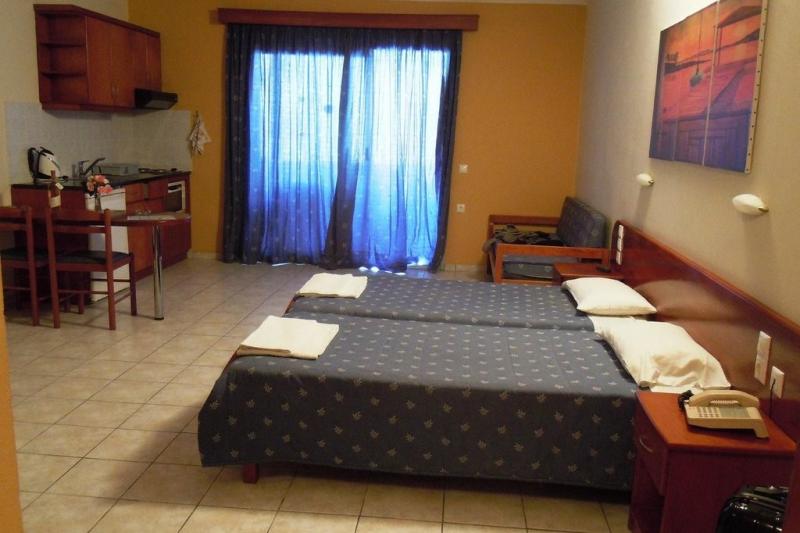 Korfu Sidari utazás Hotel Olga