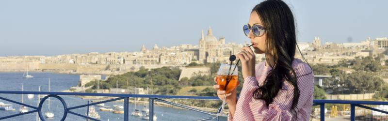 Málta Sliema utazás Hotel Waterfront